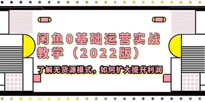 闲鱼0基础运营实战教学（2022版）了解无货源模式，如何扩大提升利润-一起发