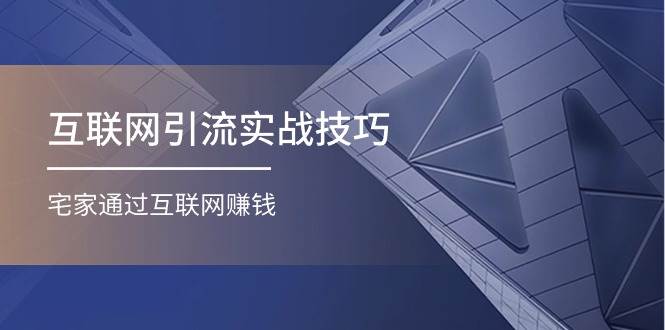 互联网引流实操技巧(适合微商，吸引宝妈)，宅家通过互联网赚钱（17节）-一起发