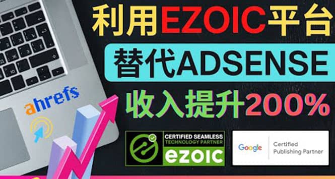 利用Ezoic优化网站广告：把自己的Adsense广告收入提升80%到200%-一起发