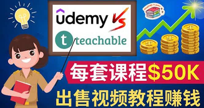 制作出售视频课程并快速进行粉丝变现的方法，轻松获利5万美元以上-一起发