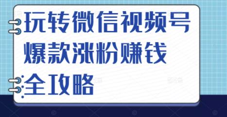 玩转微信视频号爆款涨粉赚钱全攻略，让你快速抓住流量风口，收获红利财富-一起发