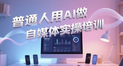 普通一个人用AI做自媒体，助你轻松开启AI自媒体创作之路-一起发