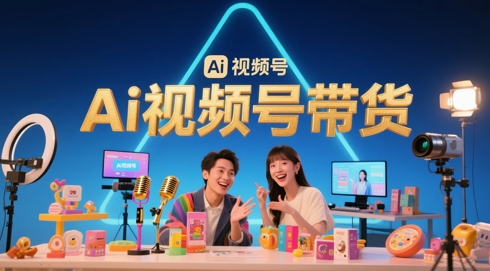 风口已至!AI视频号带货轻松月入过1W,99%的普通人却卡在内容制作门槛-一起发