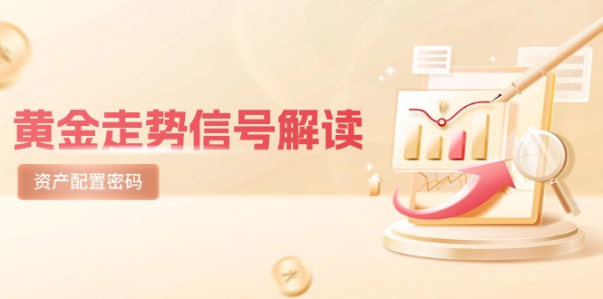 （14860期）黄金走势信号解读，避险逻辑+市场情绪，美股剧震后的资产配置密码-一起发