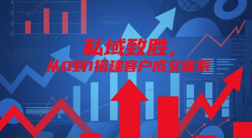 私域致胜，从0到1搭建客户成交体系-一起发